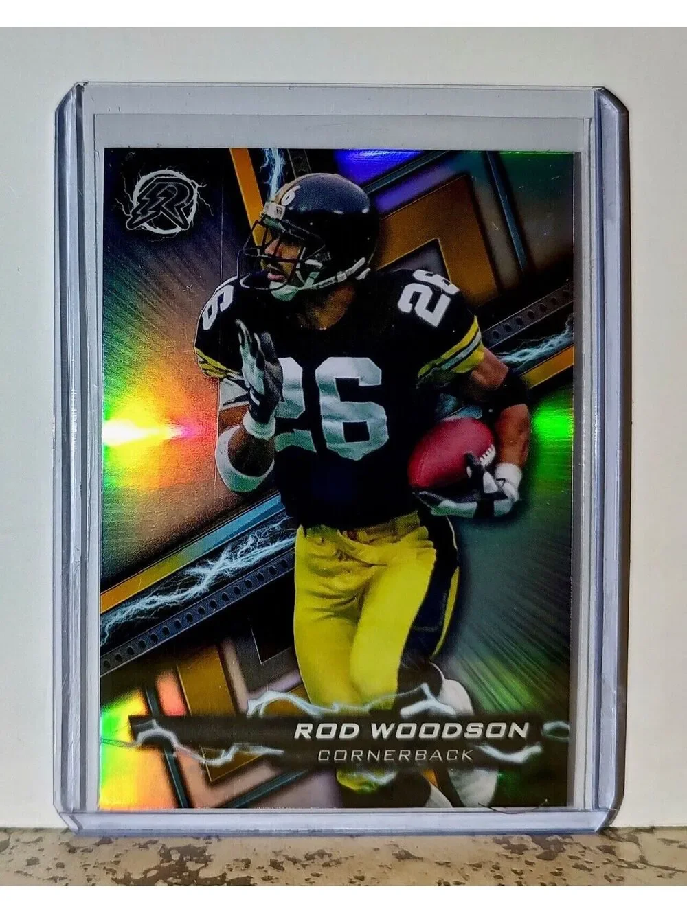 Rod Woodson 2023 Topps Resurgence Refractor NFL #78 Card Pittsburgh Steelers